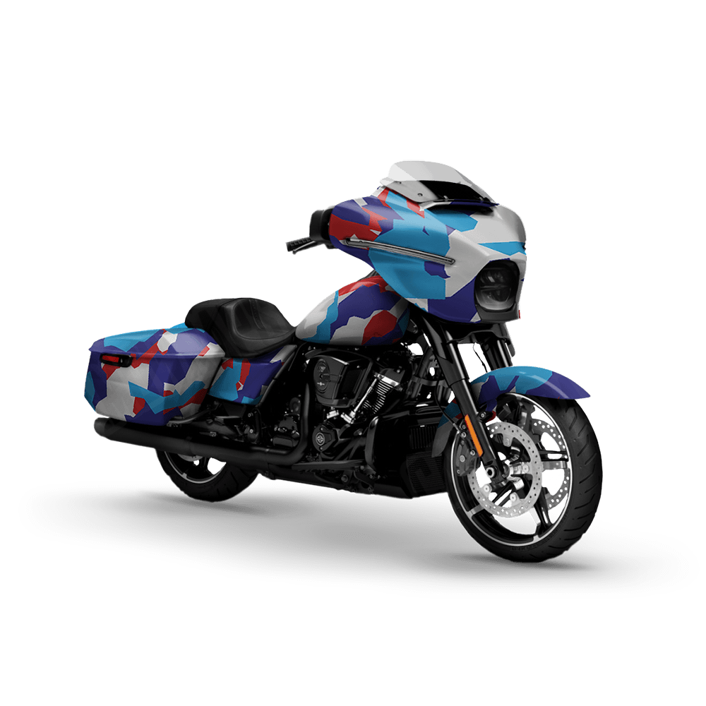 Erratic M Series Motorcycle Camo Vinyl Wrap