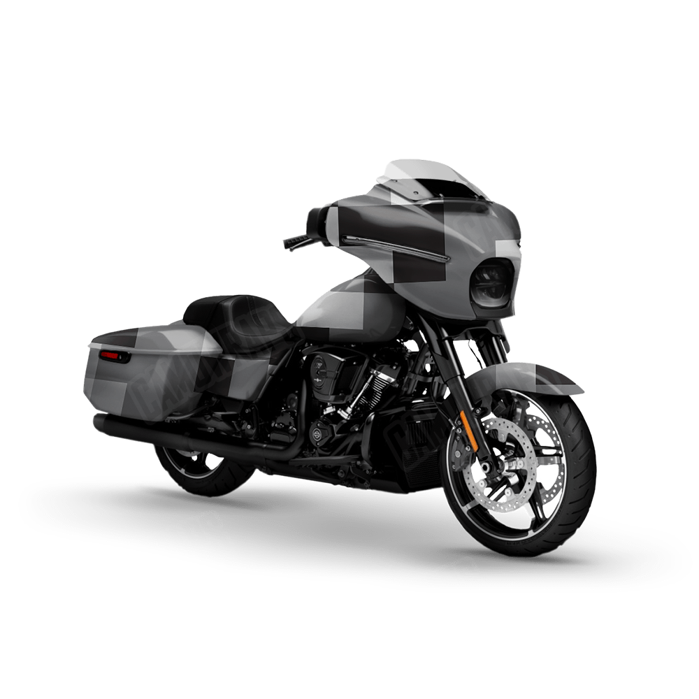 Pixel Urban Night Motorcycle Wraps
