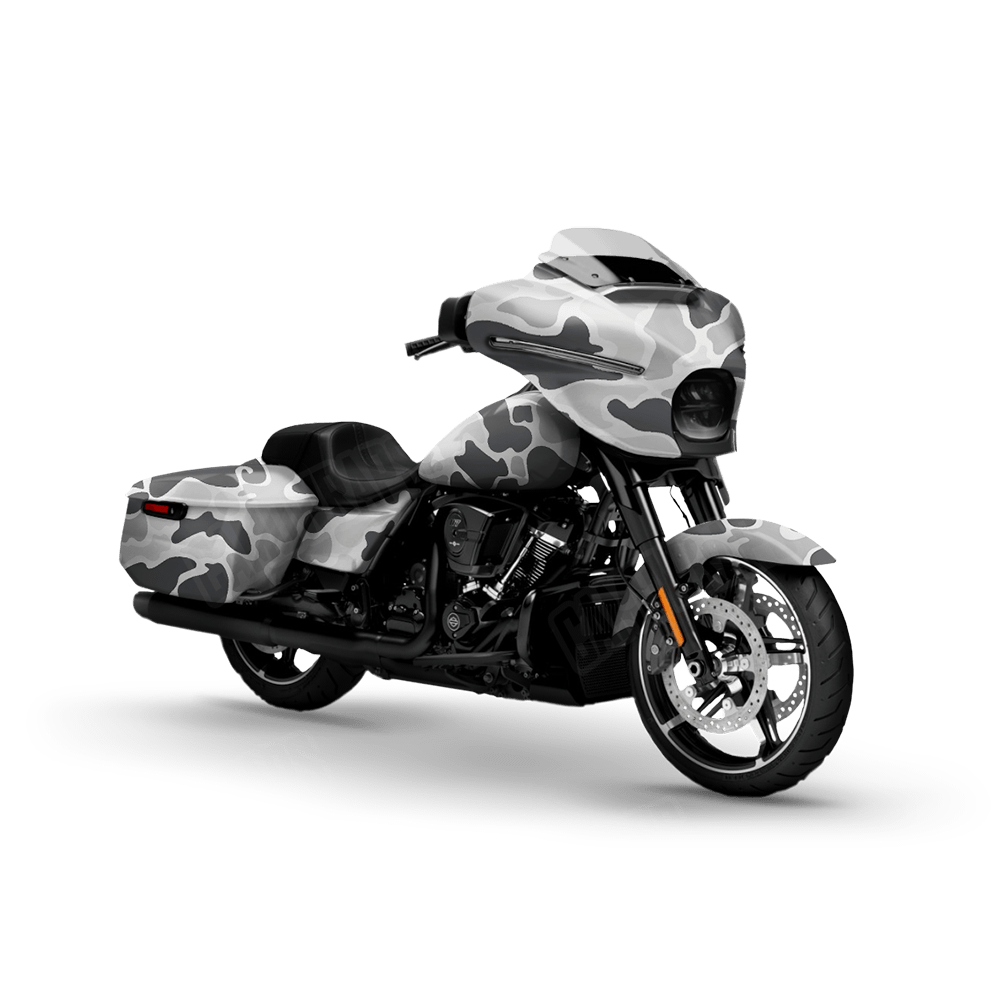 Old School Duck Snow Motorcycle Wraps