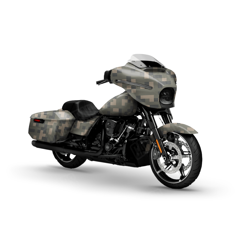 Pixel Army Motorcycle Wraps