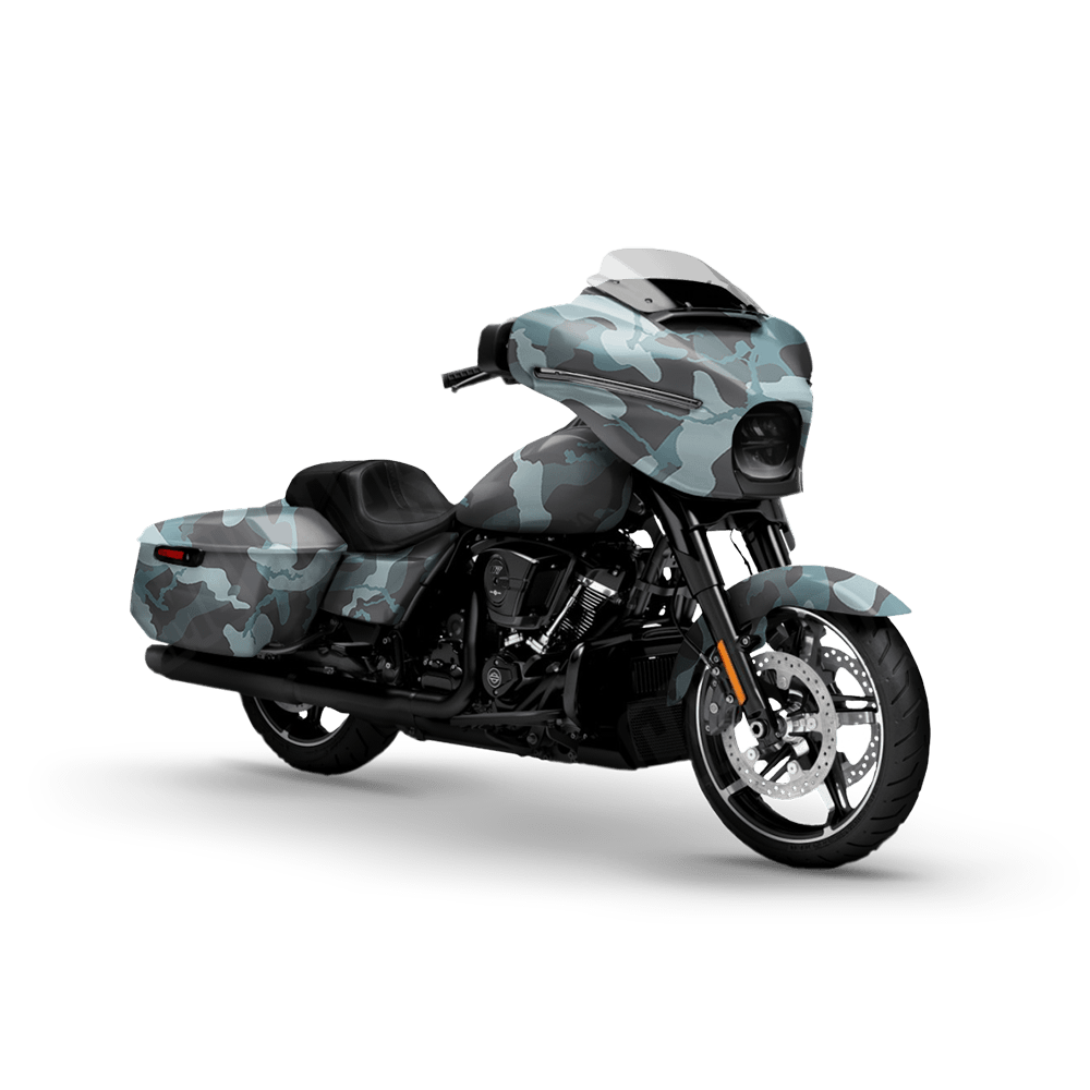 Large Ragged Overcast Motorcycle Camo Vinyl Wrap