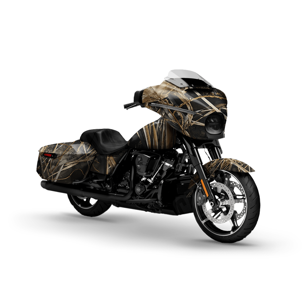 Large Realtree MAX7 Motorcycle Camo Vinyl Wrap