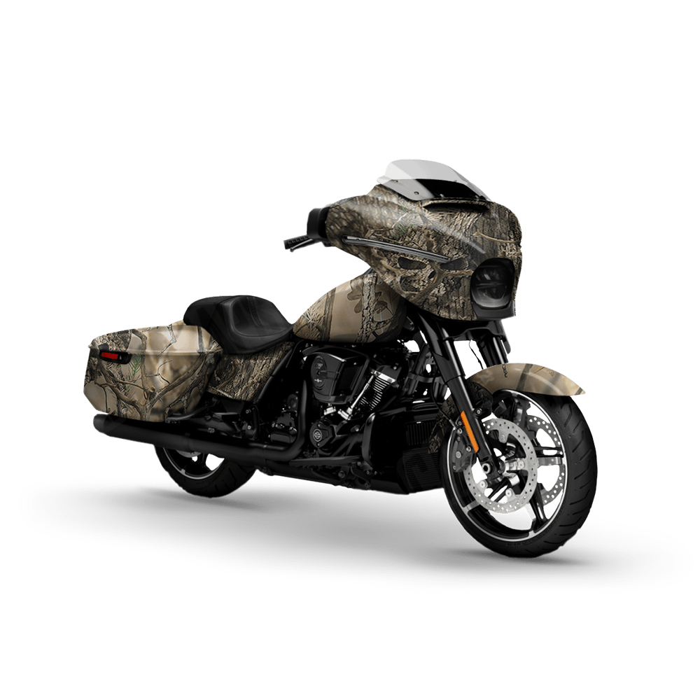 Nature Voodoo Motorcycle Camo Vinyl Wrap