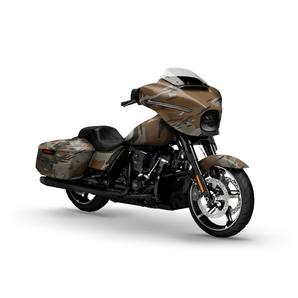 RELV X3 Copperhead Motorcycle Camo Vinyl Wrap