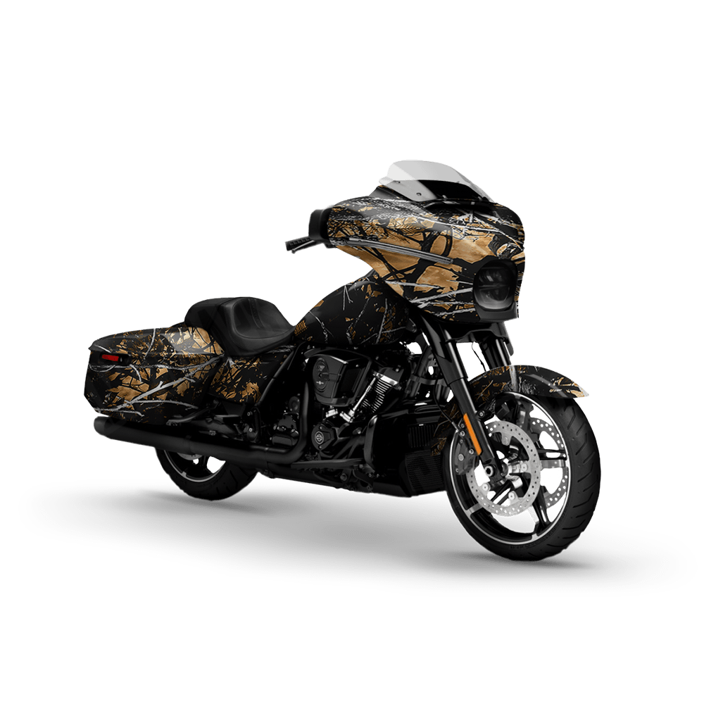 Sirphis Outshine Motorcycle Camo Vinyl Wrap