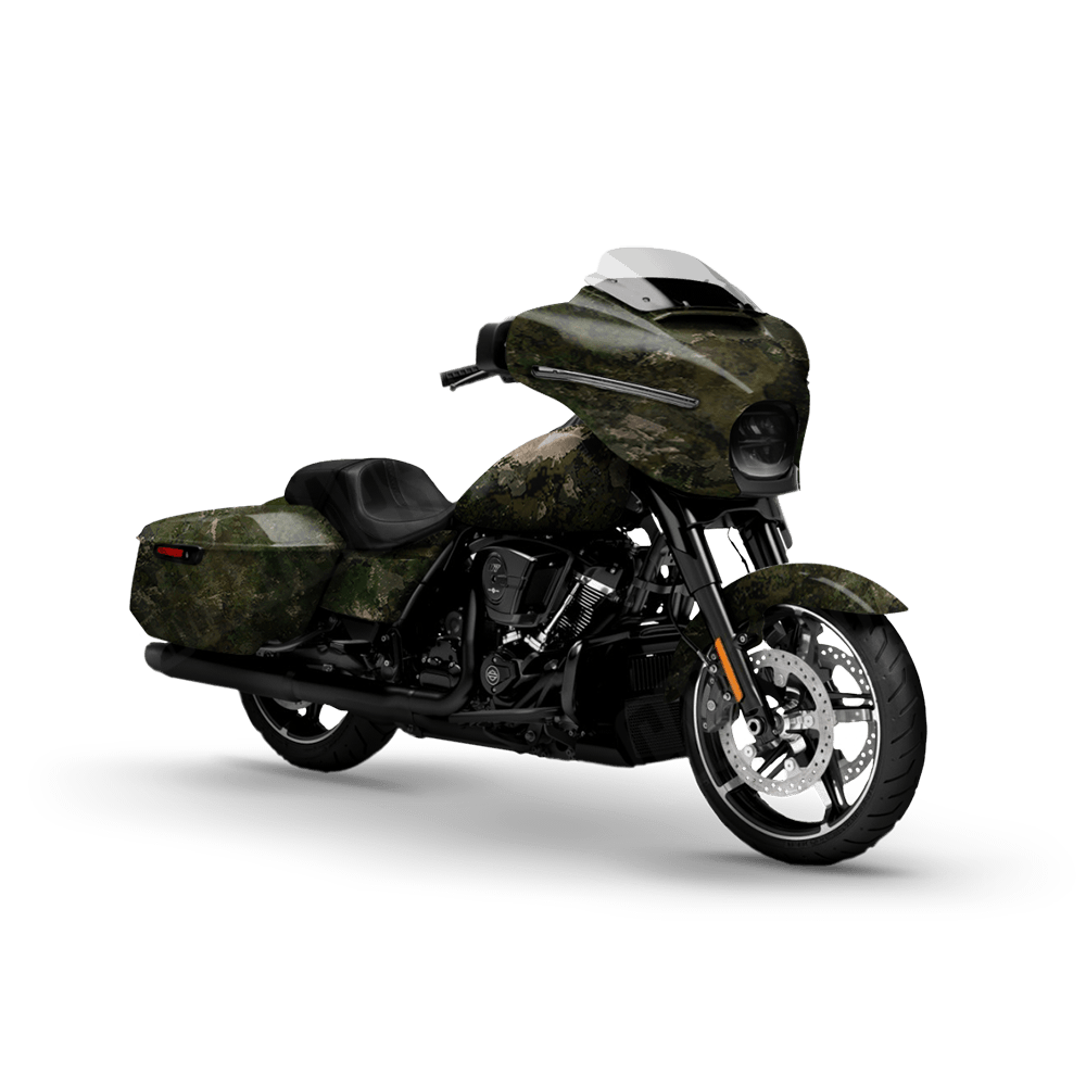 Substrate Shift Motorcycle Camo Vinyl Wrap