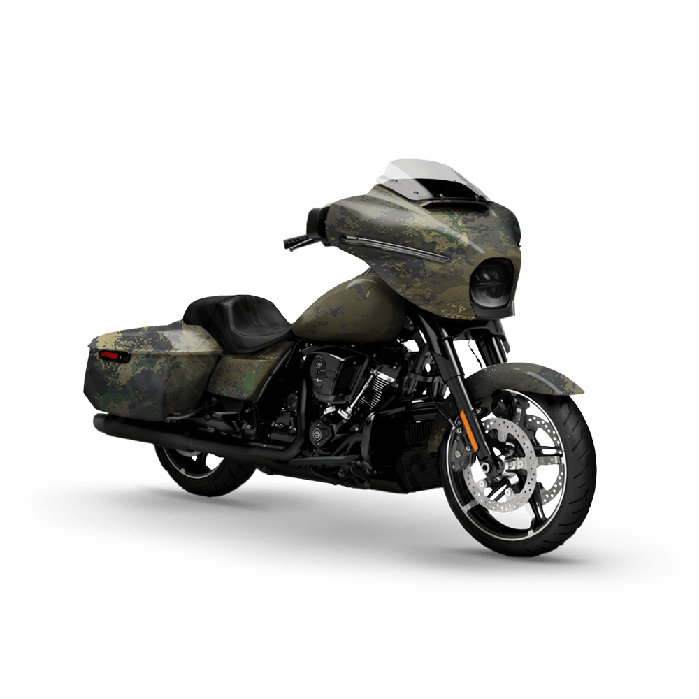 Substrate Spokane Motorcycle Camo Vinyl Wrap