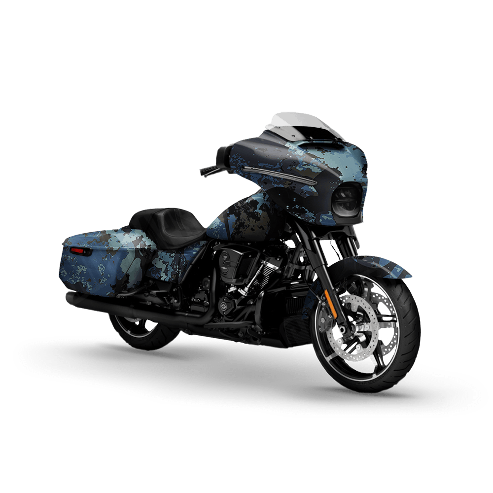 Veil Stoke Poseidon Motorcycle Camo Vinyl Wrap