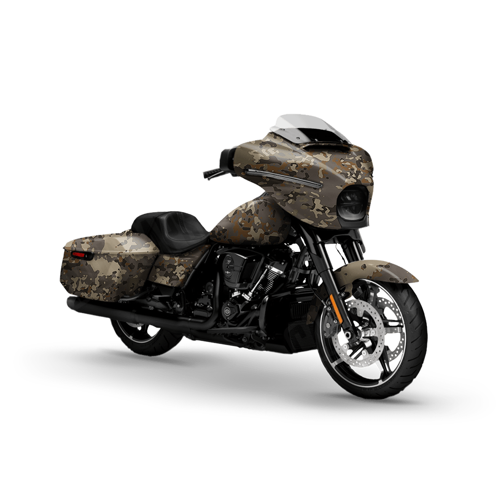 Veil Terra M Motorcycle Camo Vinyl Wrap