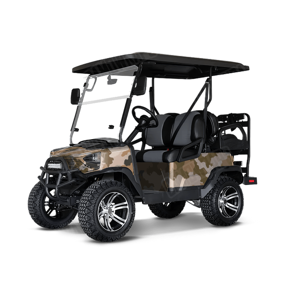Nemesis Desert Scorpion Camo Golf Cart Vinyl Wrap