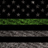 AK-47 Patriotic Green Flag Gun Skin Vinyl Wrap