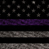 AK-47 Patriotic Purple Flag Gun Skin Vinyl Wrap