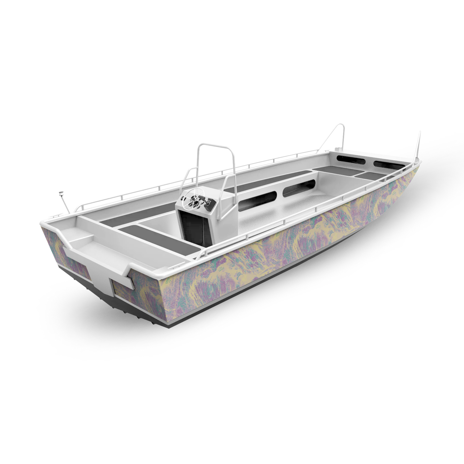 Realtree Aspect Easter Fishing Boat Vinyl Wrap