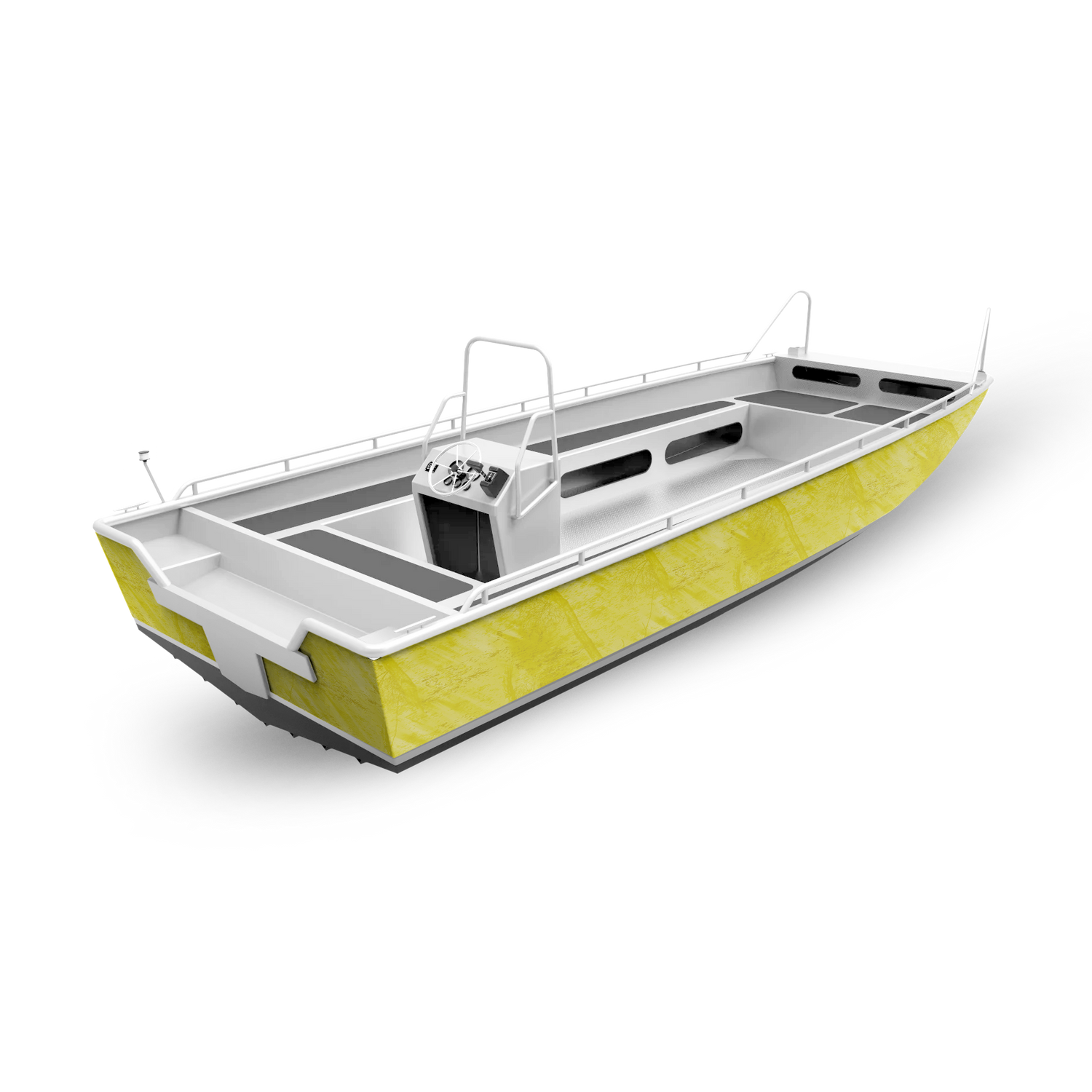 Realtree Fishing Yellow | Fishing Boat Vinyl Wrap