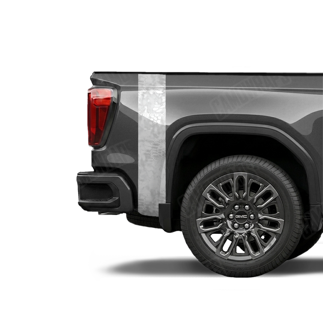 Kryptek Wraith Contour-Cut Decal Rear Quarter Panel