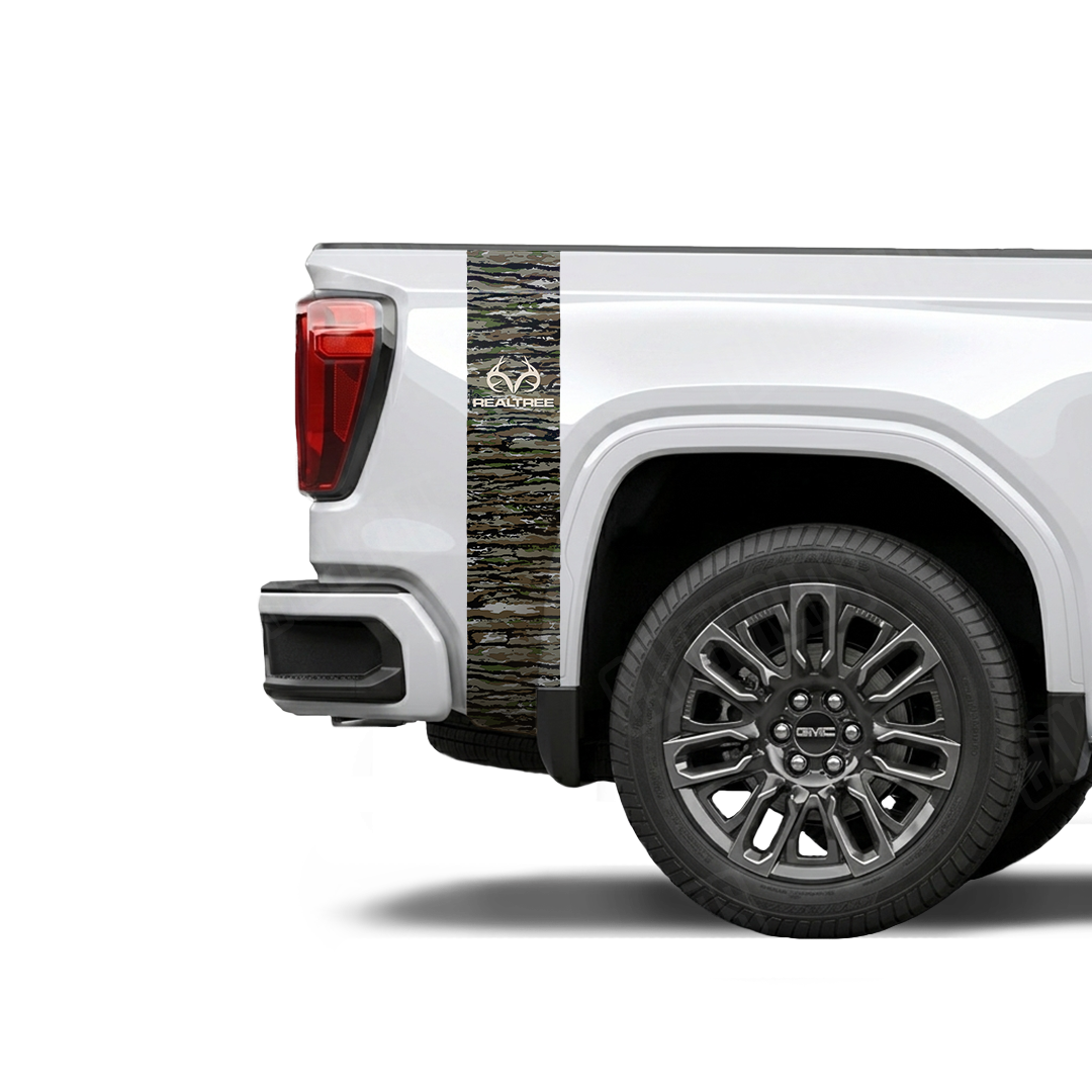 Realtree Nature Timber Contour-Cut Decal Rear Quarter Panel