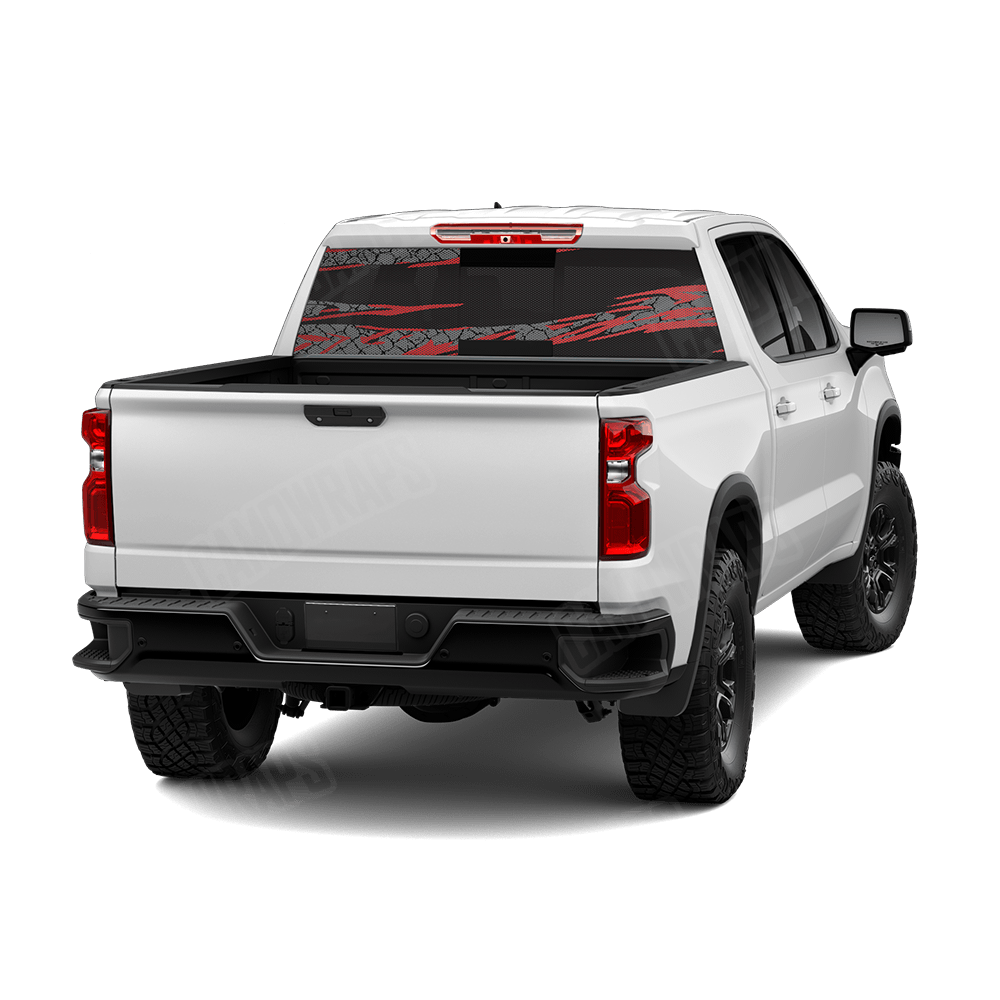 Dragonbreath Red Rear Window Graphics