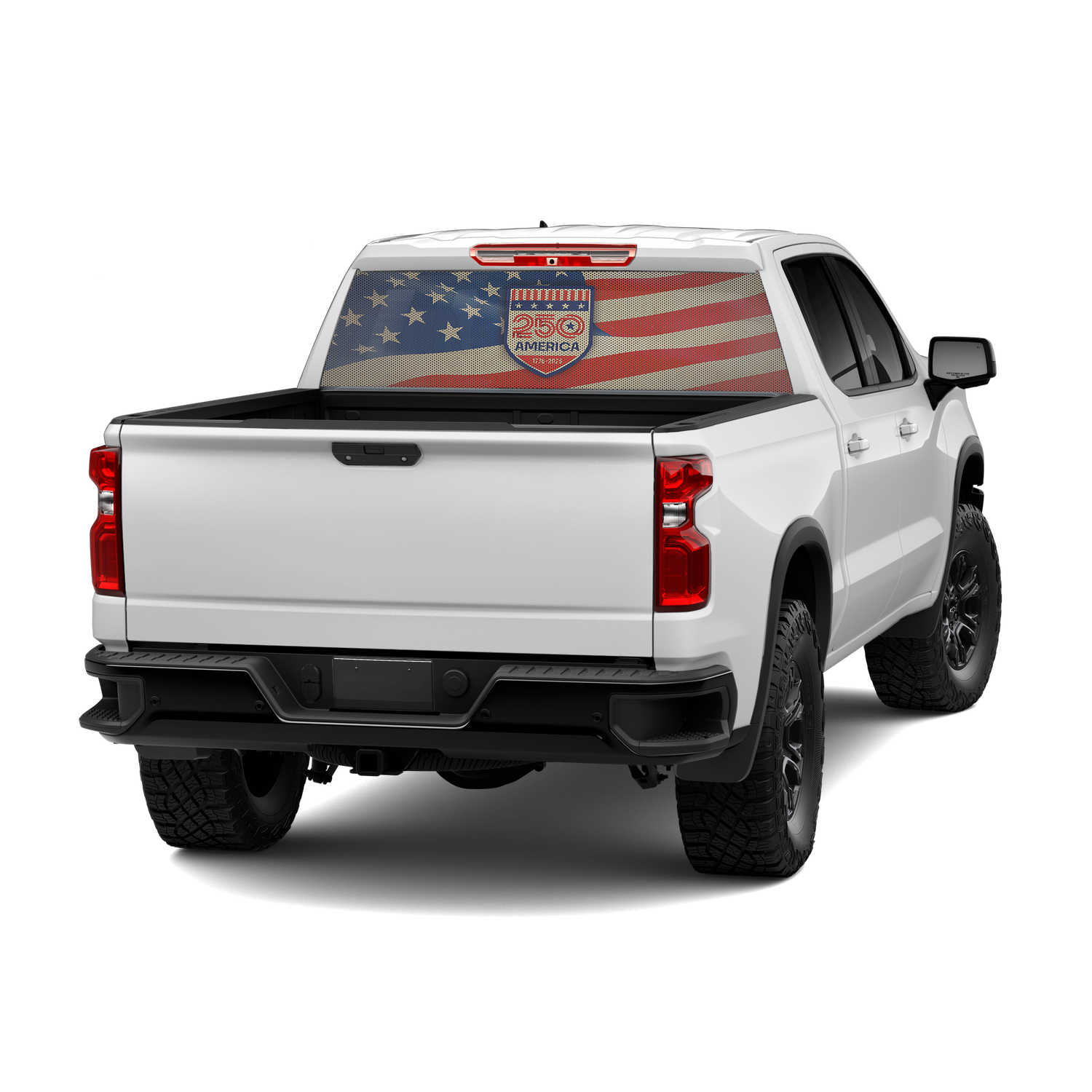 America 250 Rear Window Graphic