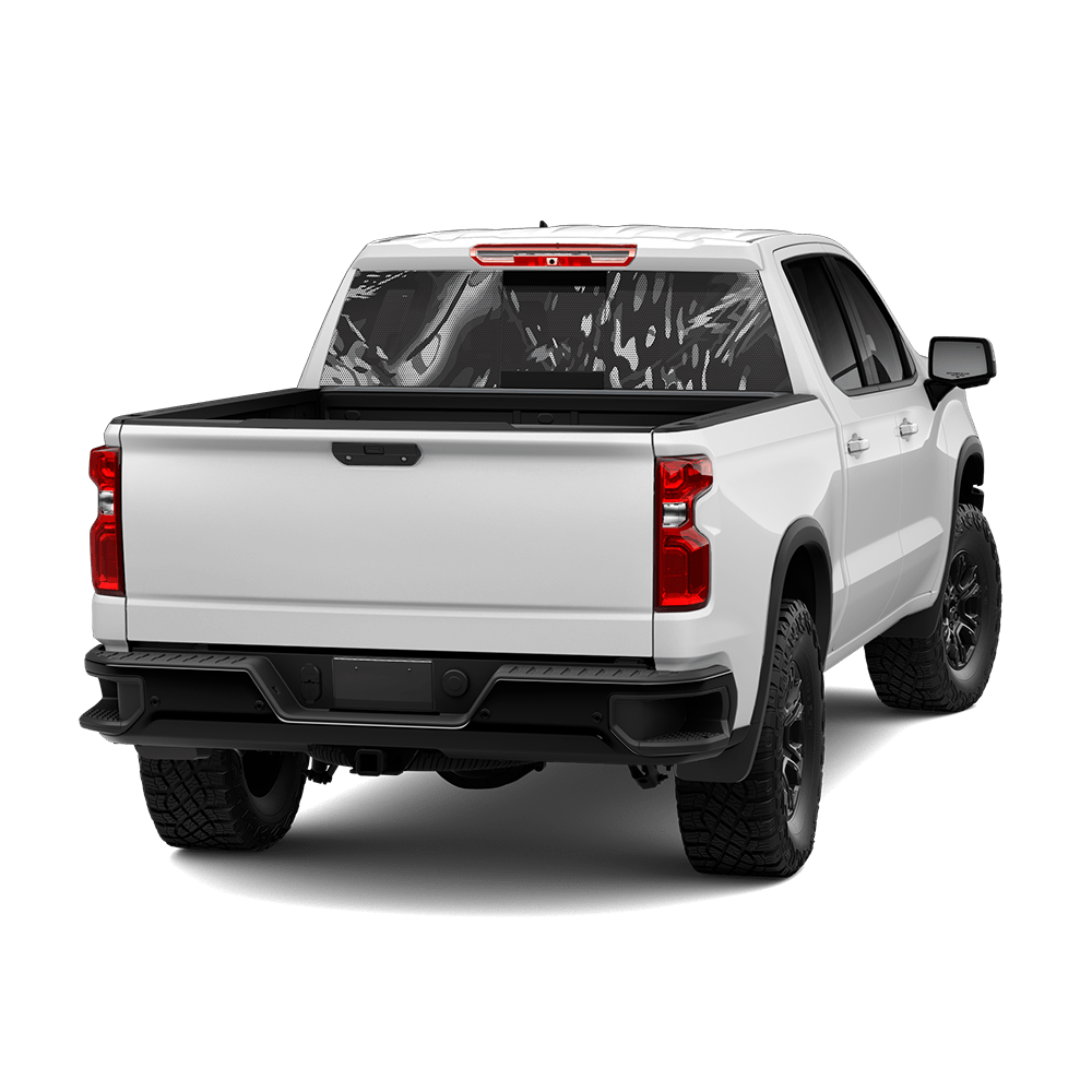 RELV X3 Medusa Camo Rear Window Graphic