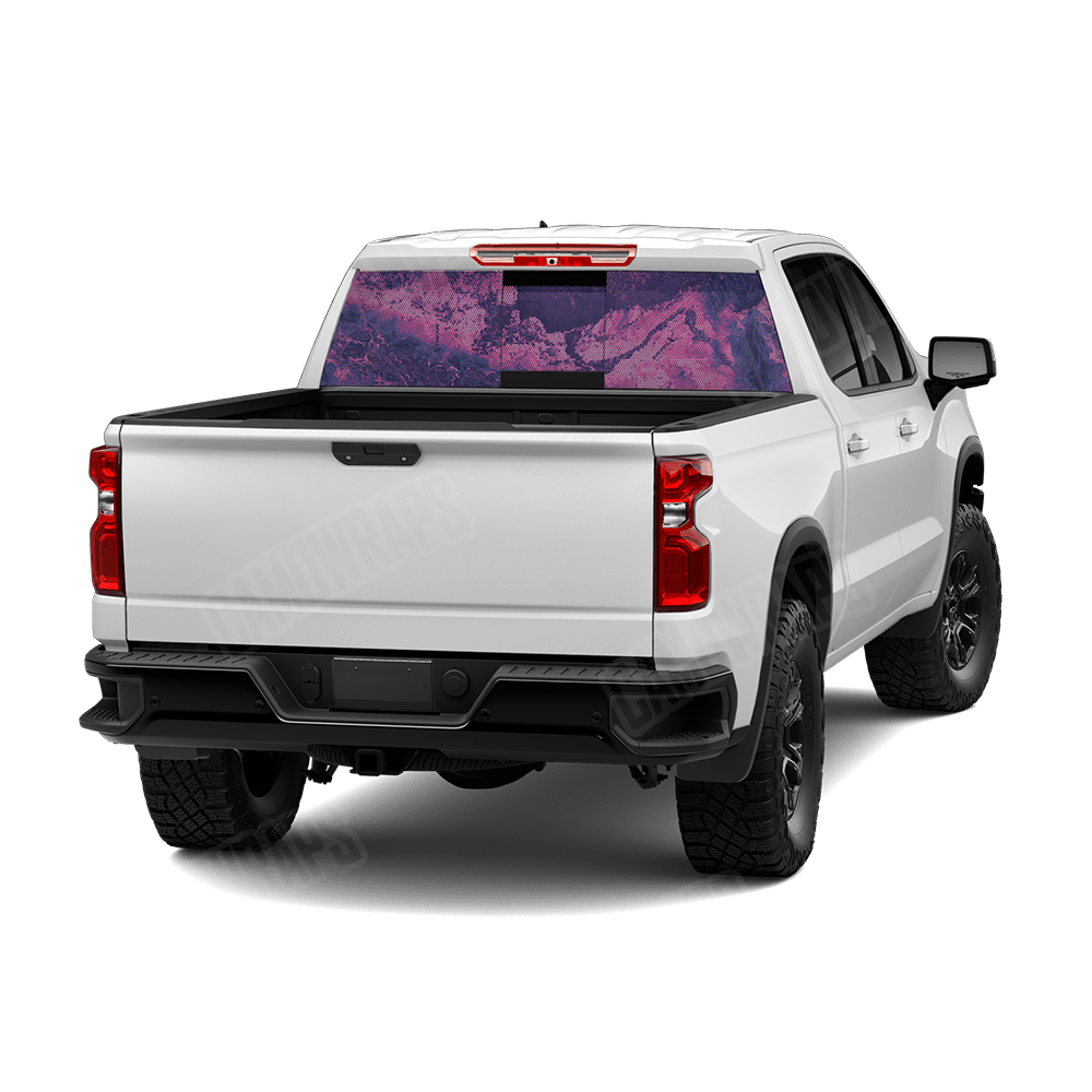 Realtree XTREME Galaxy Camo Rear Window Graphic