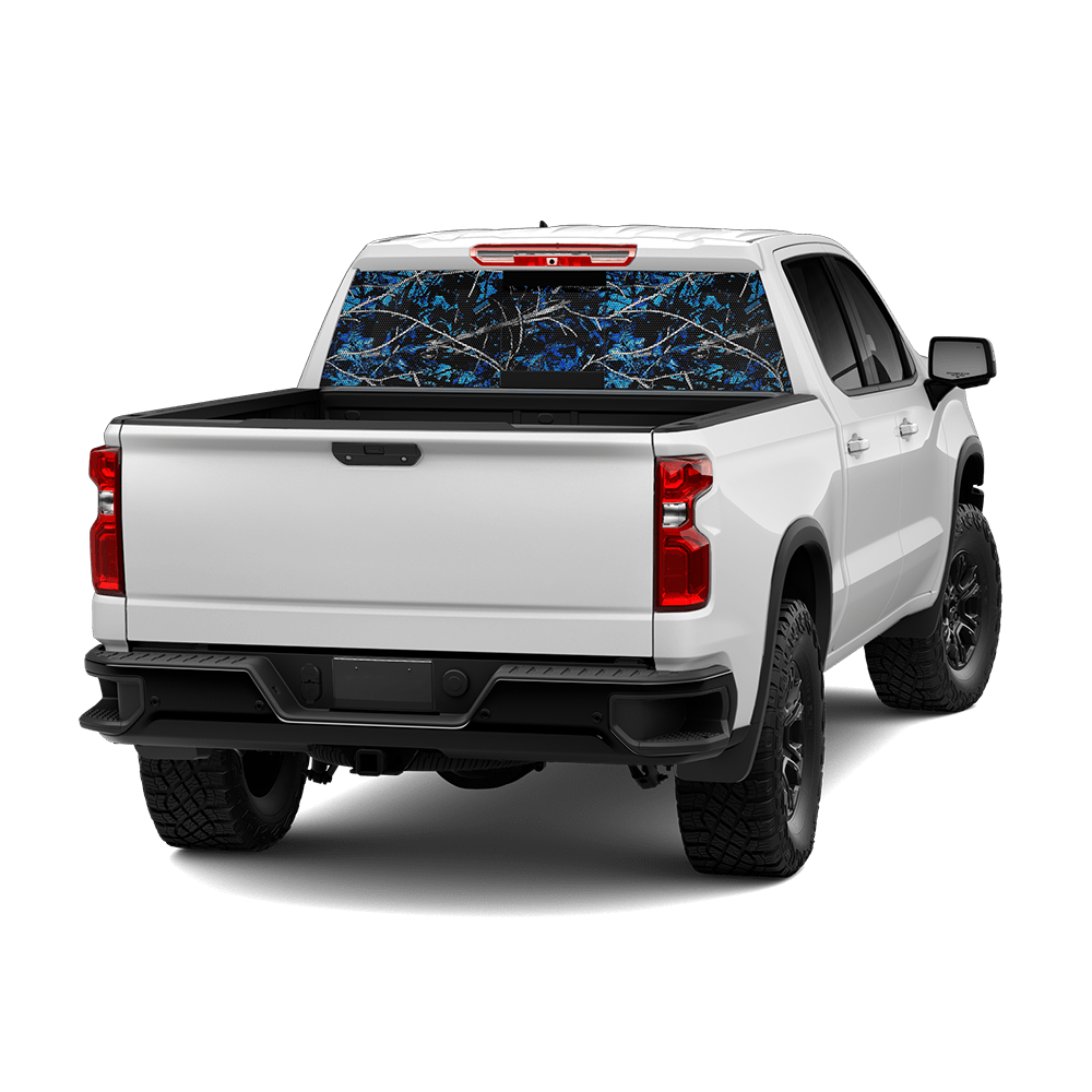 Sirphis Undertow Camo Rear Window Graphic