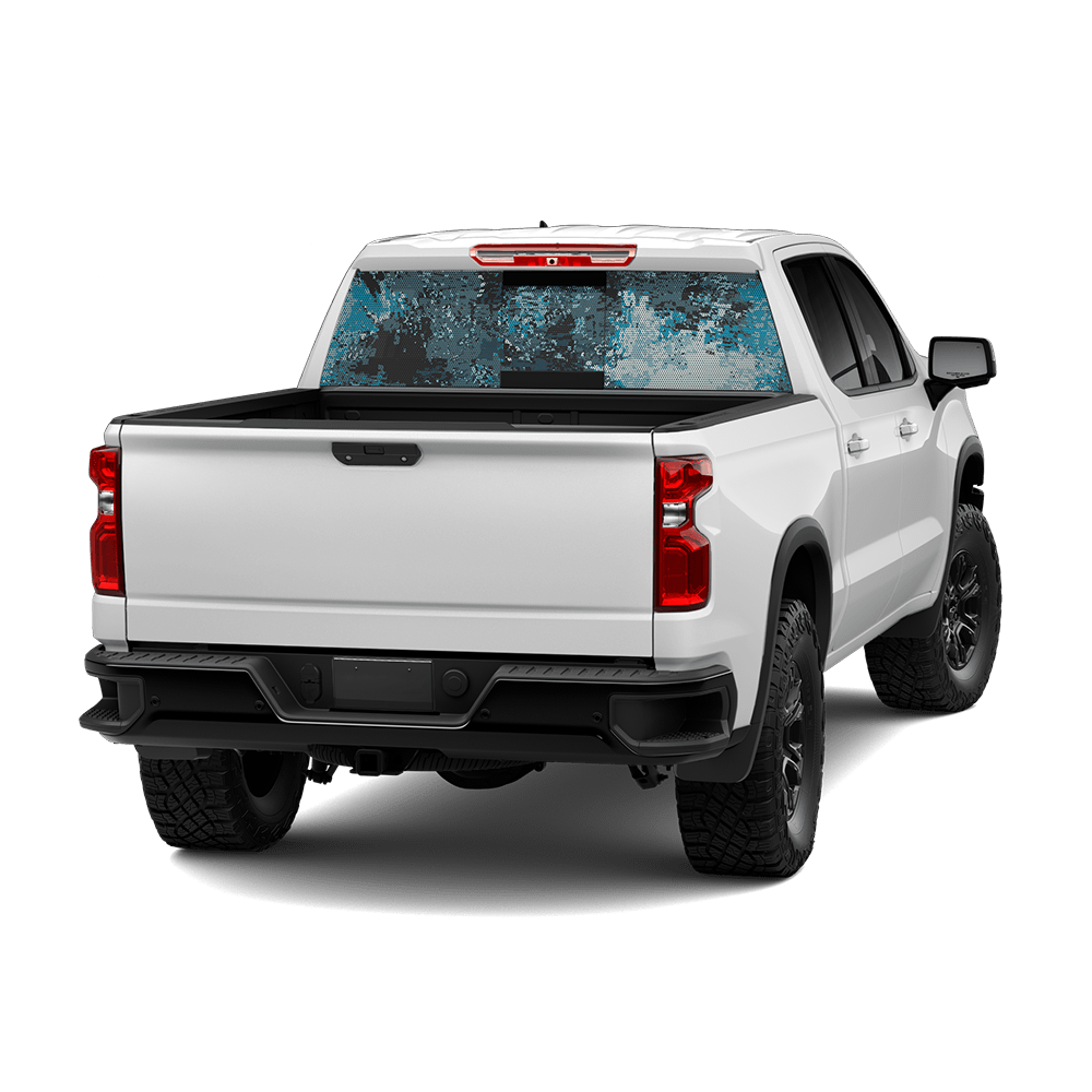 Veil Stryk Womens Camo Rear Window Graphic