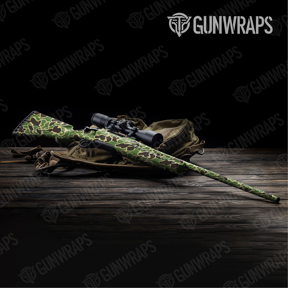 Old School Duck Jungle Rifle Gun Skin Vinyl Wraps