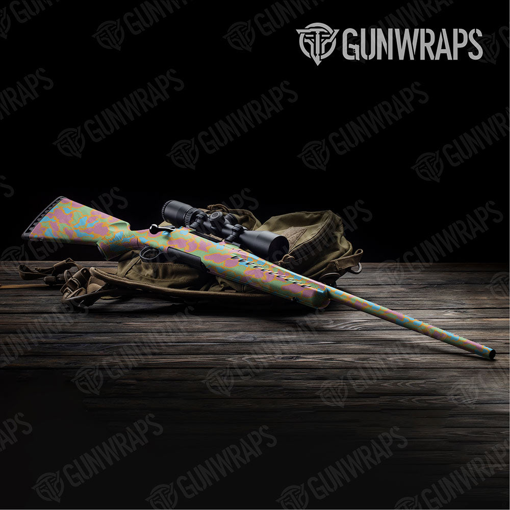 Old School Duck Sherbert Rifle Gun Skin Vinyl Wraps