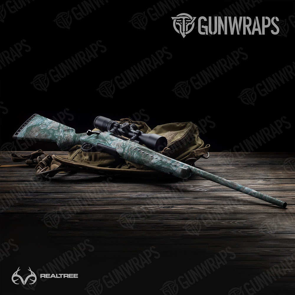 Rifle Realtree Aspect Glacier Camo Gun Skin Vinyl Wrap
