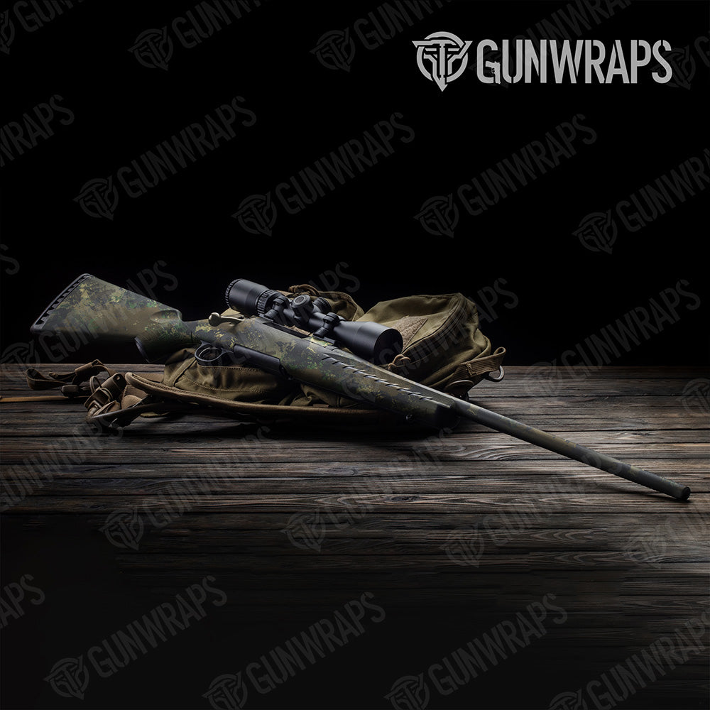 Rifle Substrate Spokane Camo Gun Skin Vinyl Wrap
