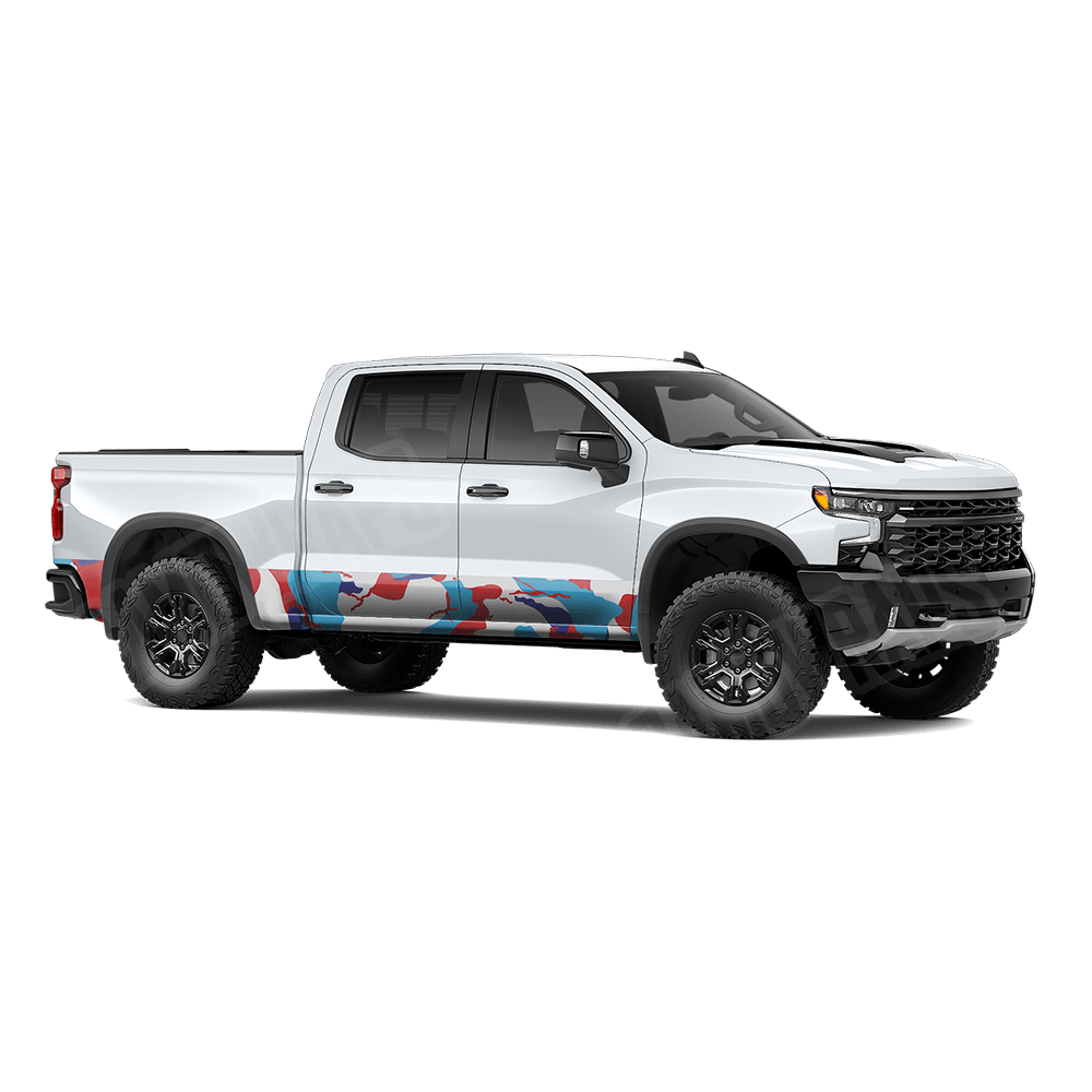 Jumbo Ragged M Series Rocker Panel Camo Vinyl Wrap