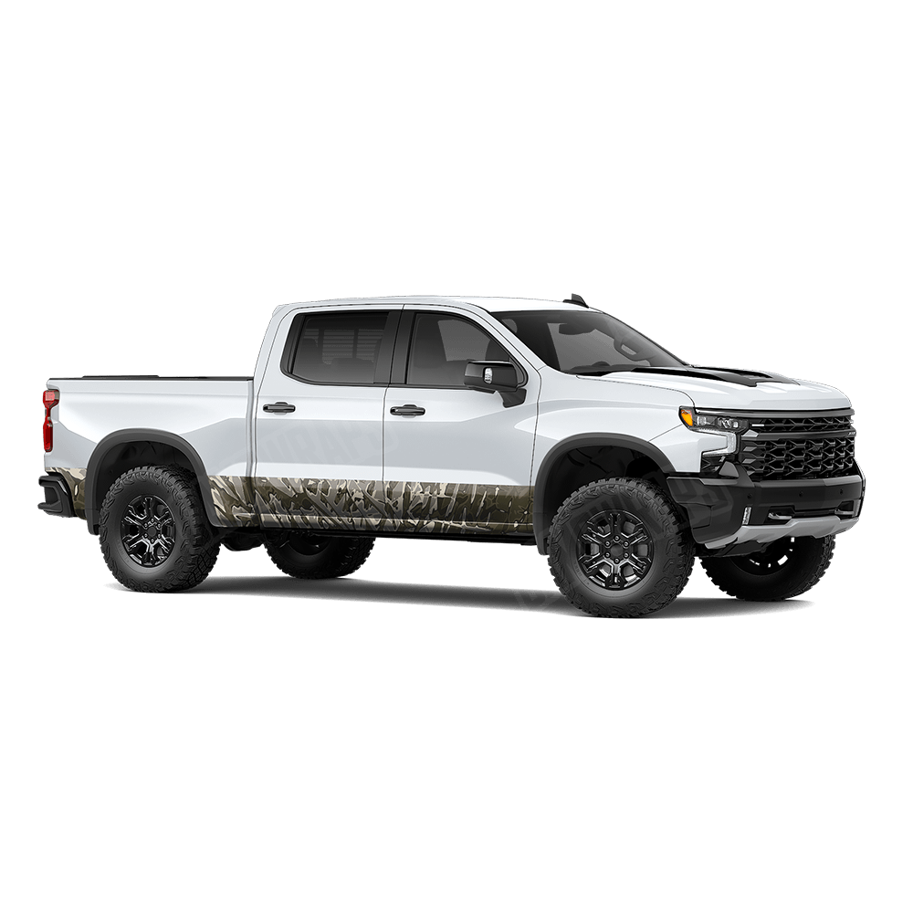 RELV X3 Dynohyde Rocker Panel Vinyl Wrap