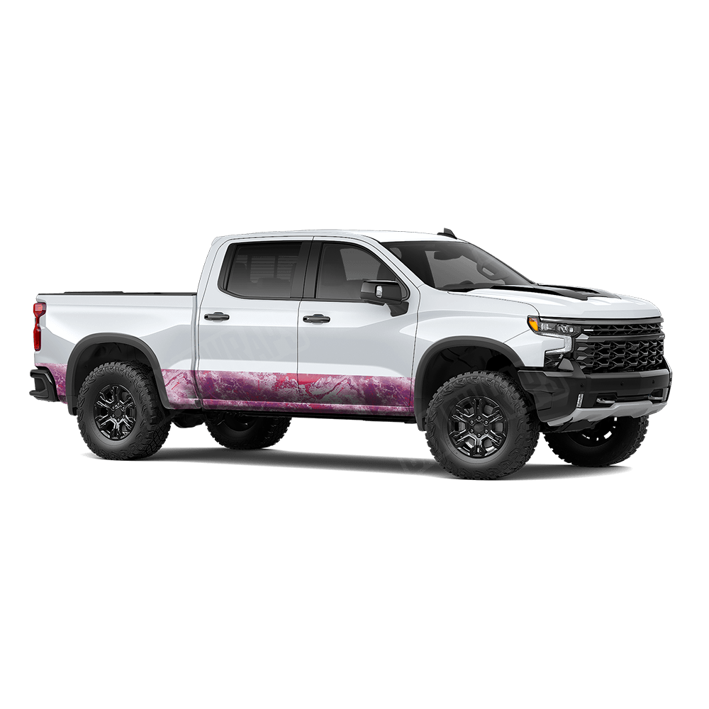 Realtree XTREME Hot Pop Rocker Panel Vinyl Wrap