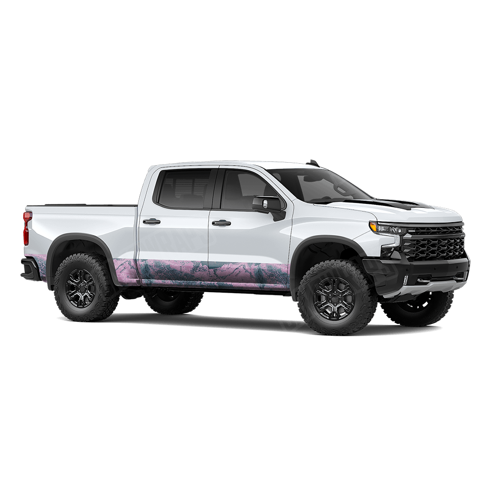 Realtree XTREME Lavender Haze Rocker Panel Vinyl Wrap