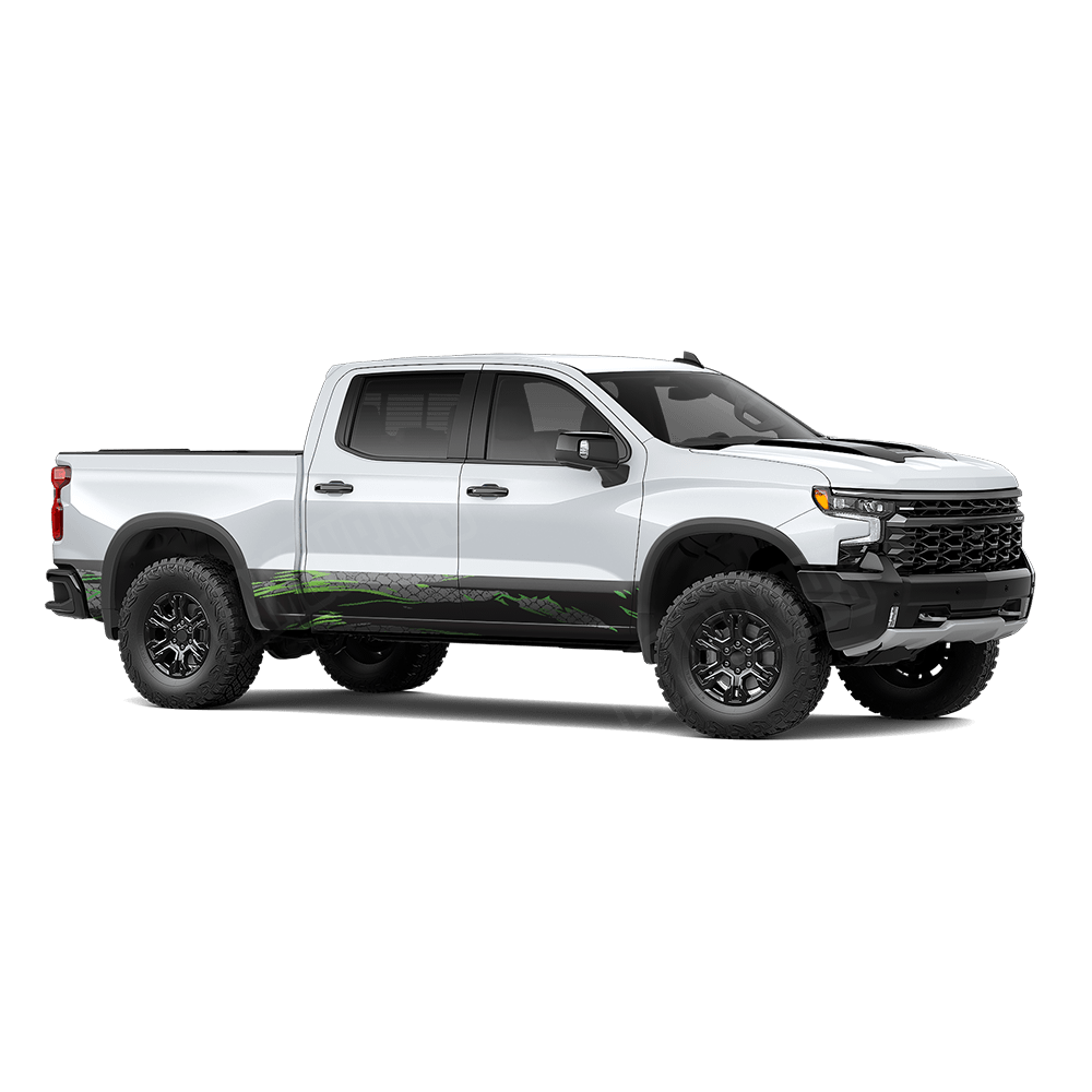 Dragonbreath Green Rocker Panel Wraps