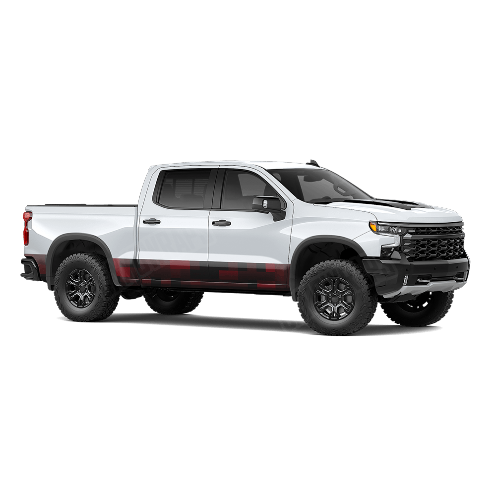 Pixel Vampire Red Rocker Panel Wraps