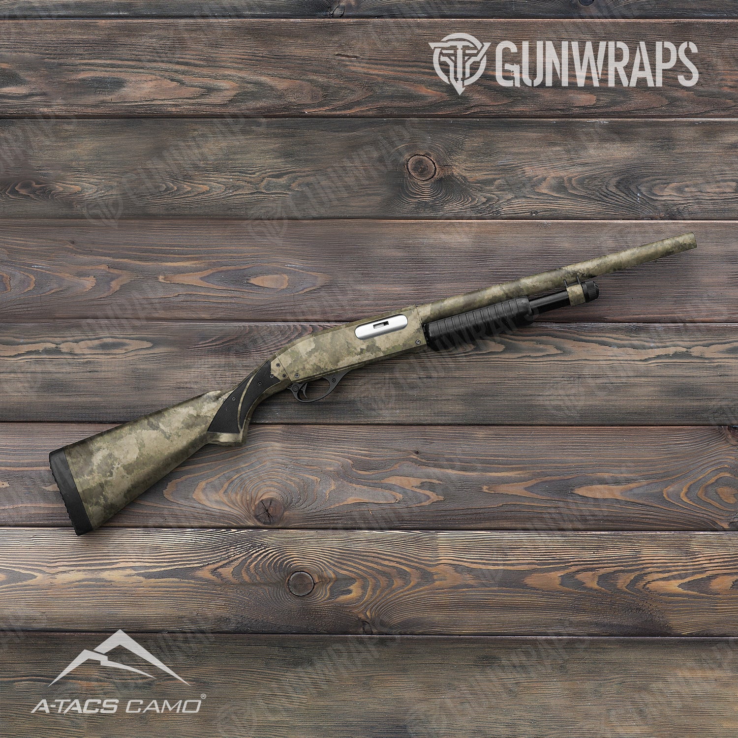 Shotgun ATacs AU-X Gun Skin Vinyl Wrap