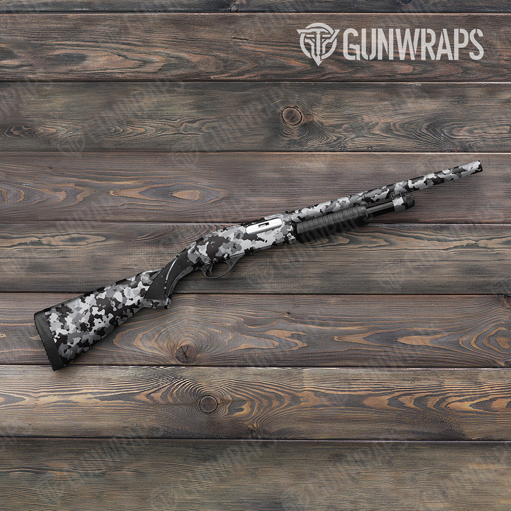 Shotgun Cumulus Urban Night Camo Gun Skin Vinyl Wrap