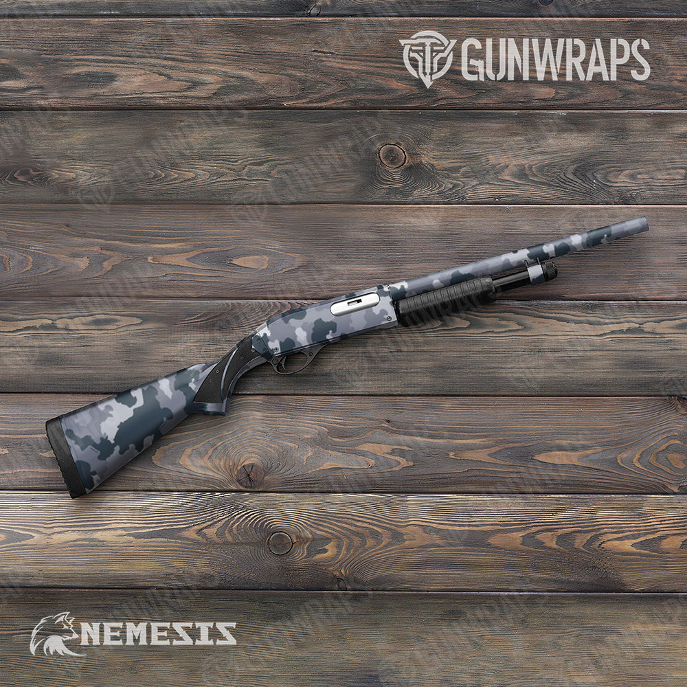Shotgun Large Nemesis Night Ops Camo Vinyl Wrap