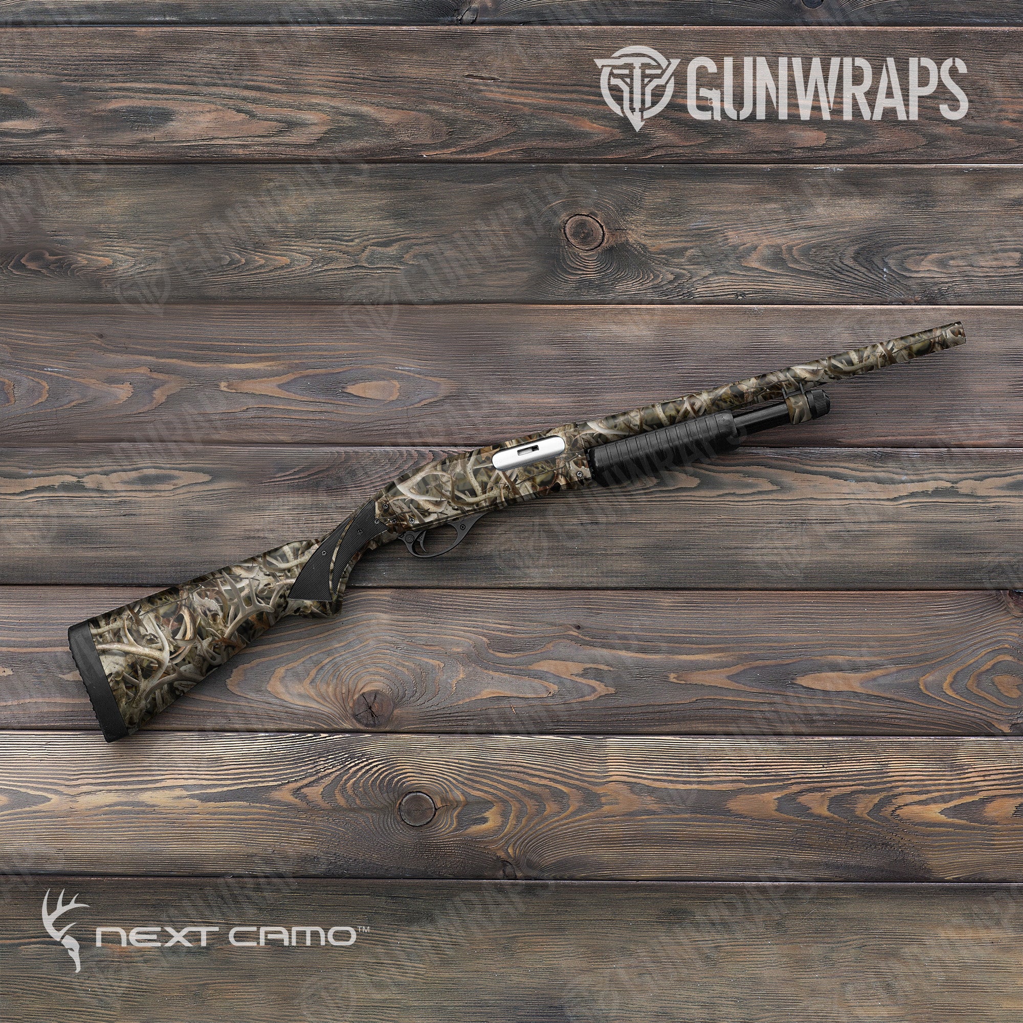 Shotgun Next Bonz Camo Gun Skin Vinyl Wrap | CamoWraps – Camo Wraps