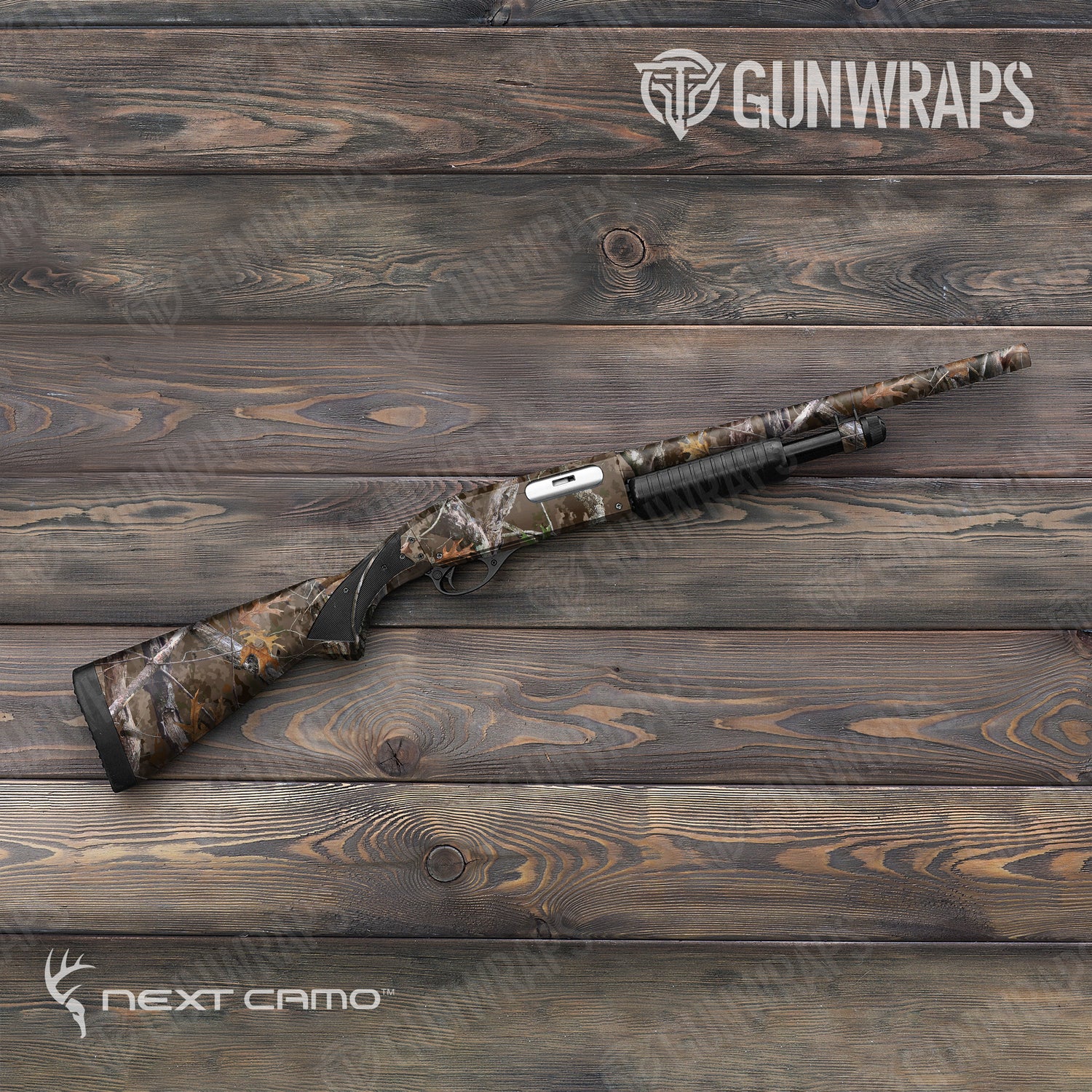 Shotgun Next Wyld Camo Gun Skin Vinyl Wrap