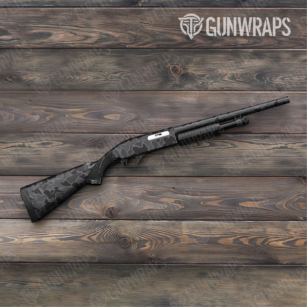 Old School Duck Elite Black Shotgun Gun Skin Vinyl Wraps