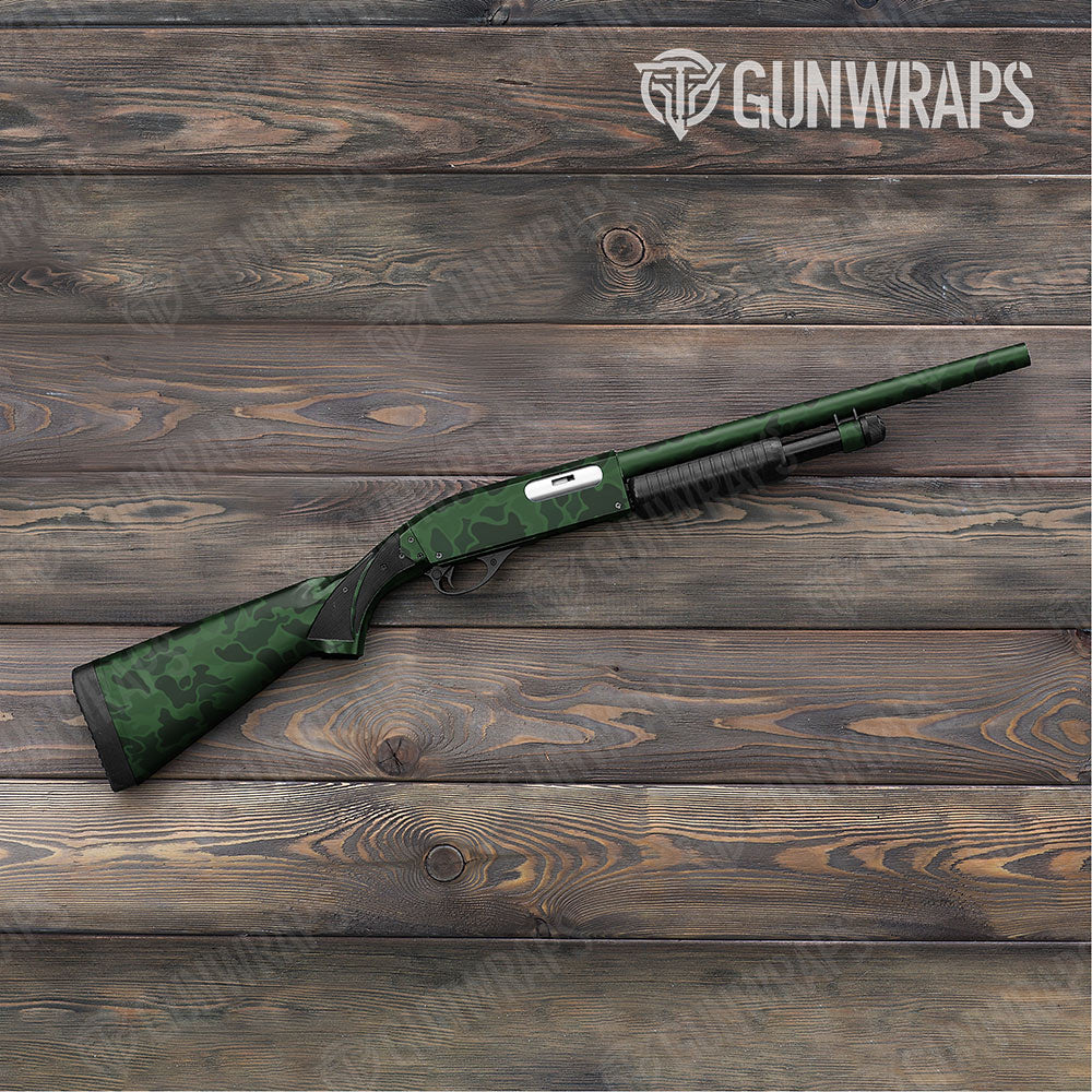 Old School Duck Elite Green Shotgun Gun Skin Vinyl Wraps