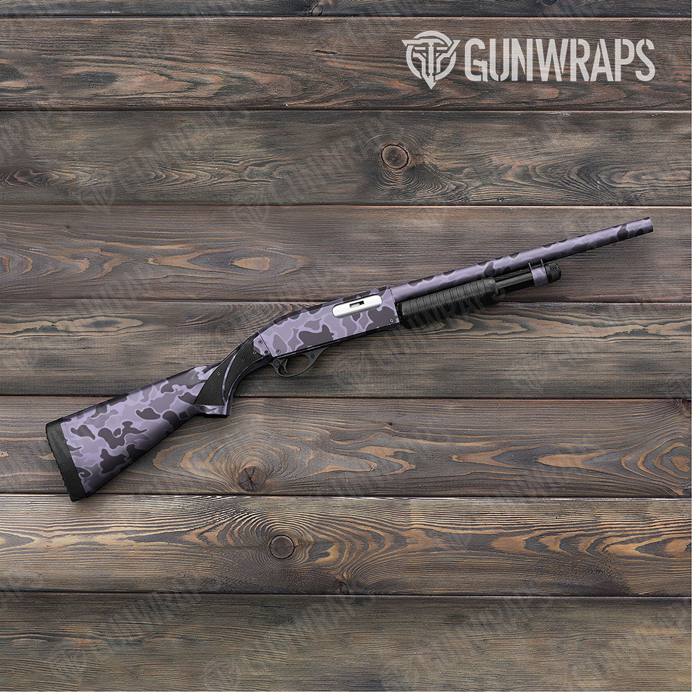 Old School Duck Lilac Shotgun Gun Skin Vinyl Wraps