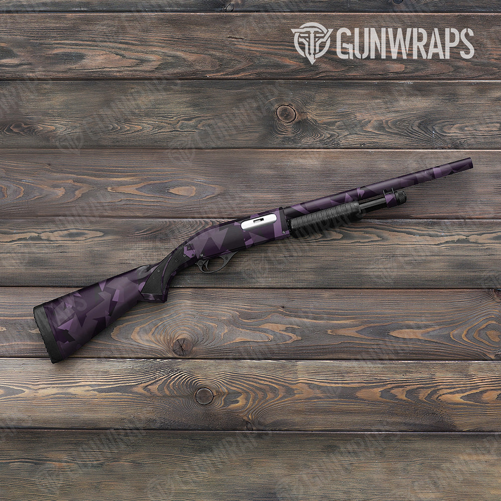 Shotgun Shattered Darkwing Camo Gun Skin Vinyl Wrap