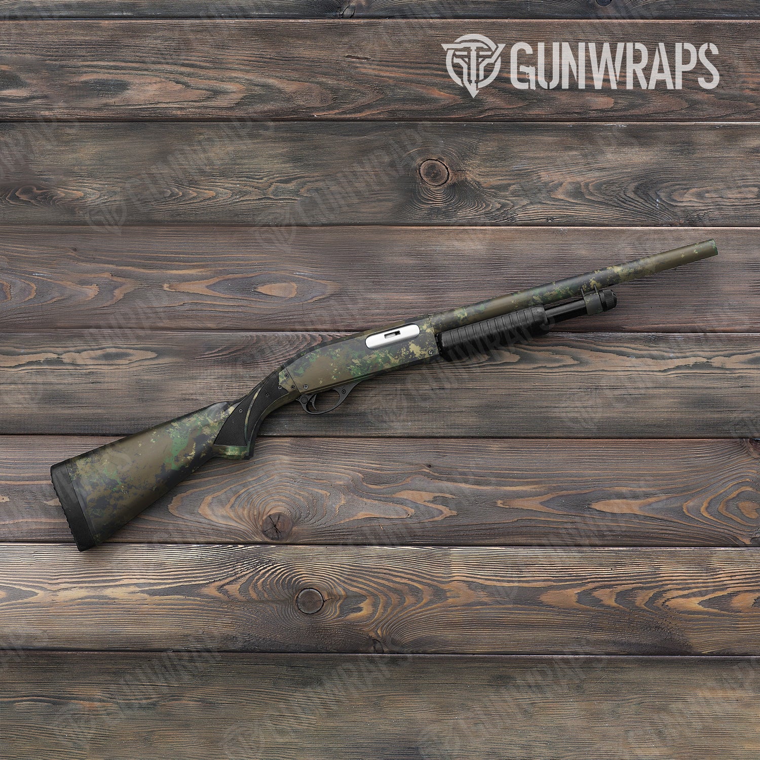Shotgun Substrate Spokane Camo Gun Skin Vinyl Wrap