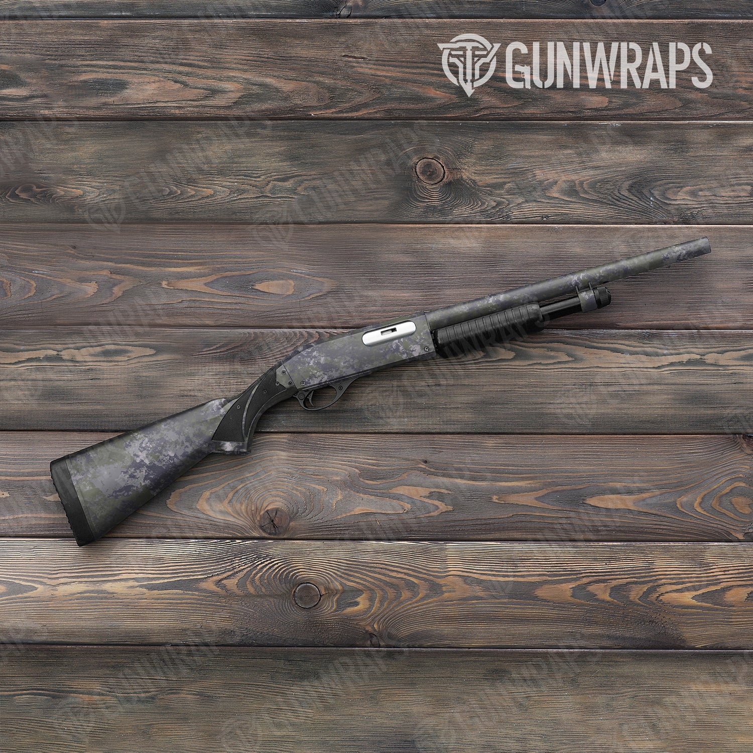 Shotgun Substrate Submariner Camo Gun Skin Vinyl Wrap