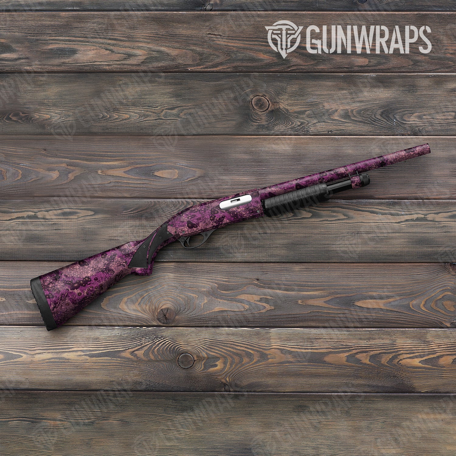 Shotgun Toadaflage Grape Jelly Camo Gun Skin Vinyl Wrap