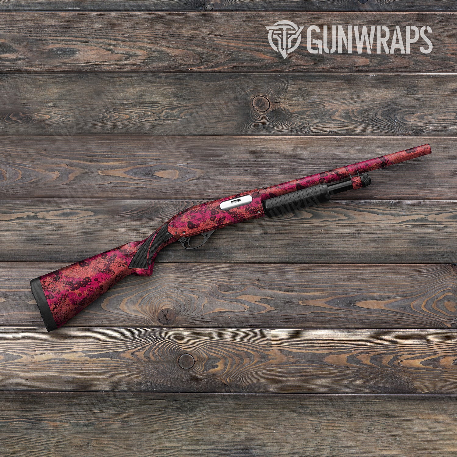 Shotgun Toadaflage Watermelon Camo Gun Skin Vinyl Wrap