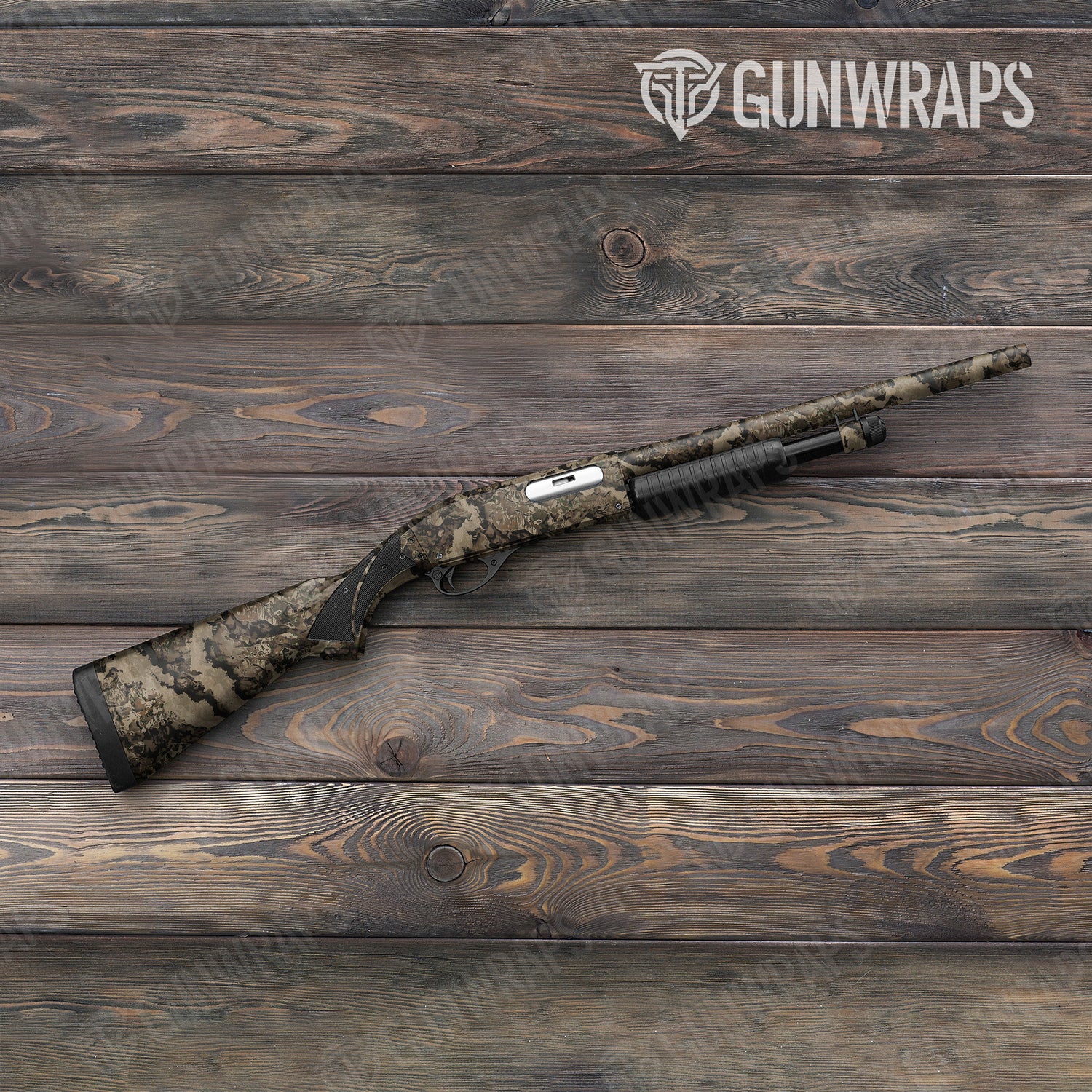 Shotgun Veil Whitetail Camo Gun Skin Vinyl Wrap